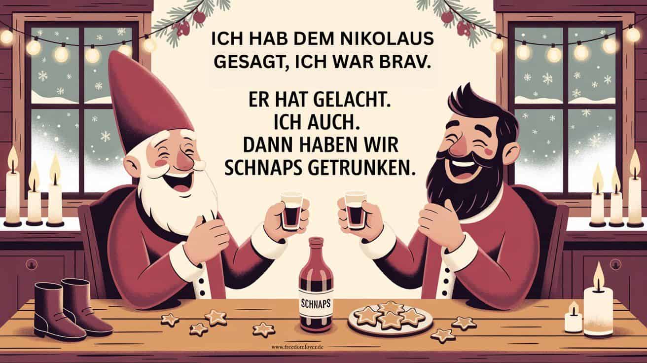 Lustig Witzig Nikolaus Spruche